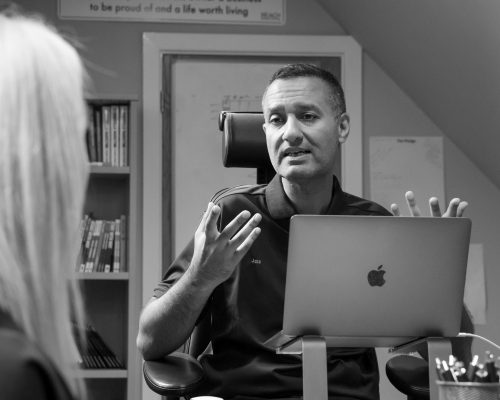 one on one business coaching session
